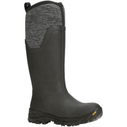 Muckboot Svart Kvinners Arctic Ice Tall Vibram Arctic Grip A.t. Norge
