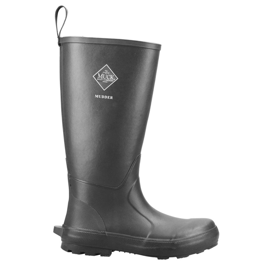 Unisex Mudder Høye Støvler Muckboot Black Norge